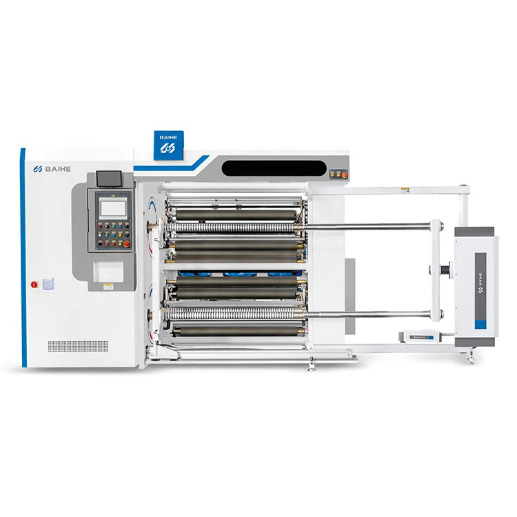 Plastic Film Turret Slitting Machine